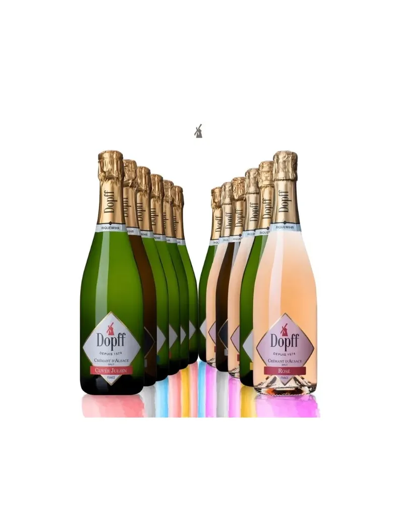 Colis de Bulles - Découverte 12 Crémants